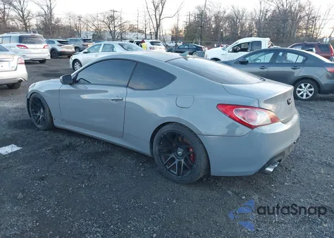 2011 Hyundai Genesis 3.8 R-Spec from USA, damaged, VIN KMHHU6KHXBU053213